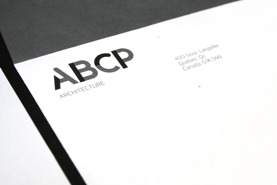 3399 : ABCP architecture - Identité visuelle et imprimé